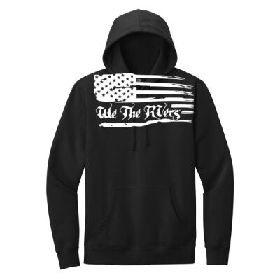 We The RVers White Flag Hooded Sweatshirt Thumbnail